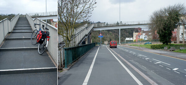 The photo for Possible extension to existing cycle route.